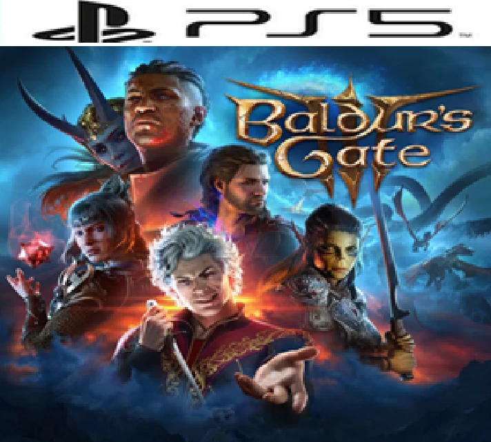 Baldur´s Gate 3 PS5 P3 Rent from 30 days