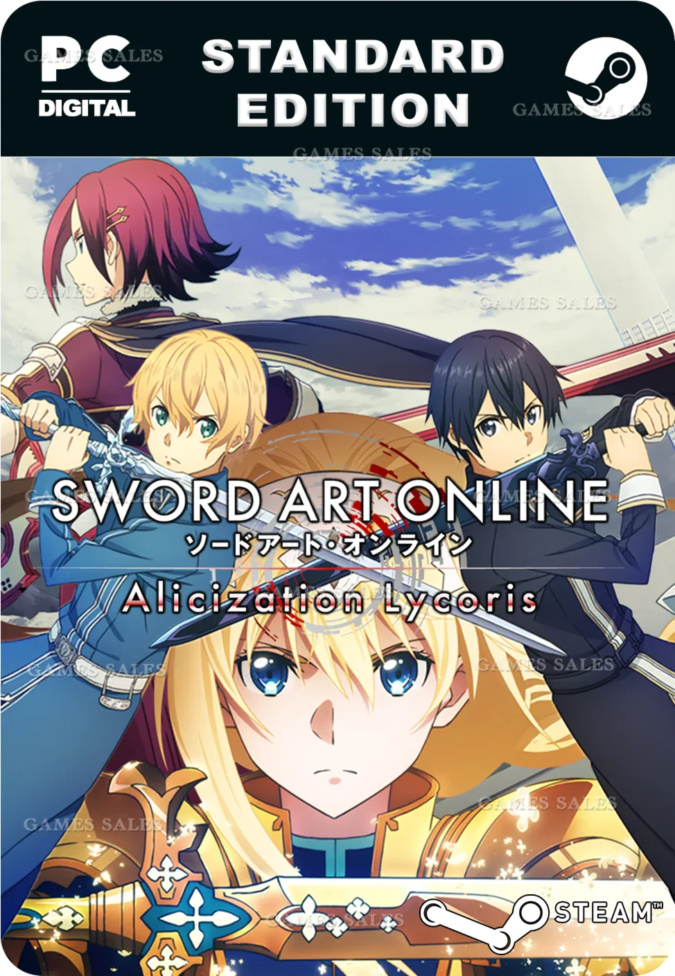 SWORD ART ONLINE ALICIZATION LYCORISSTEAM GIFT????