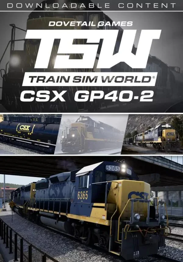 (DLC) Train Sim World®: CSX GP40-2 Loco Add-On КЛЮЧ