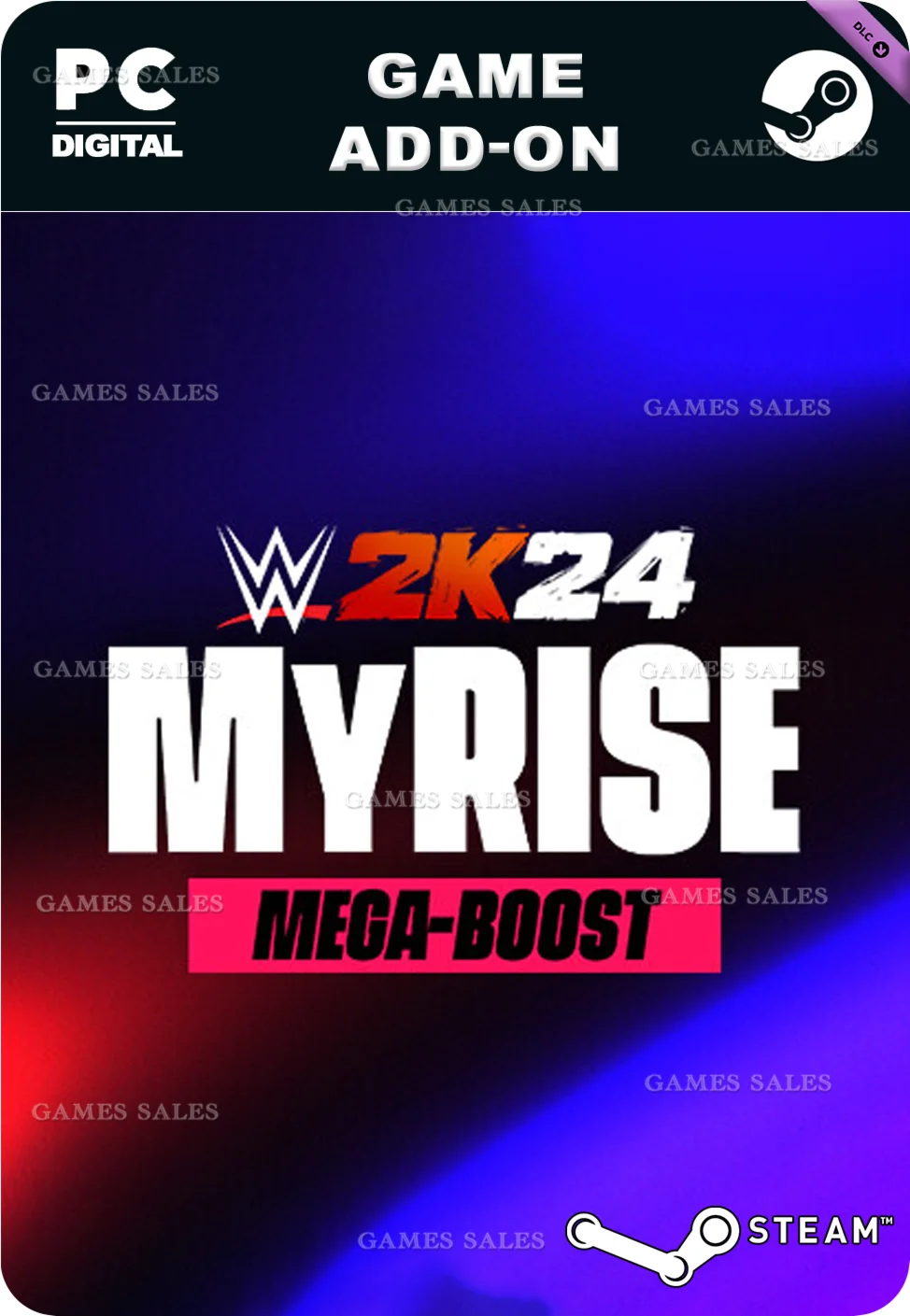 WWE 2K24 MYRISE MEGA-BOOSTSTEAM GIFT????АВТОДОСТАВКА