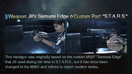Resident Evil: Revelations: Jill's Samurai Edge + Custo