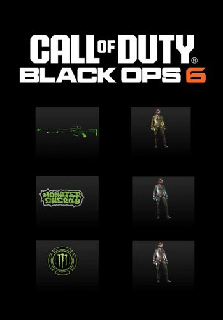 🔥Monster Energy Bundle🔥 - Black Ops 6🔑AUTO🚀🚀