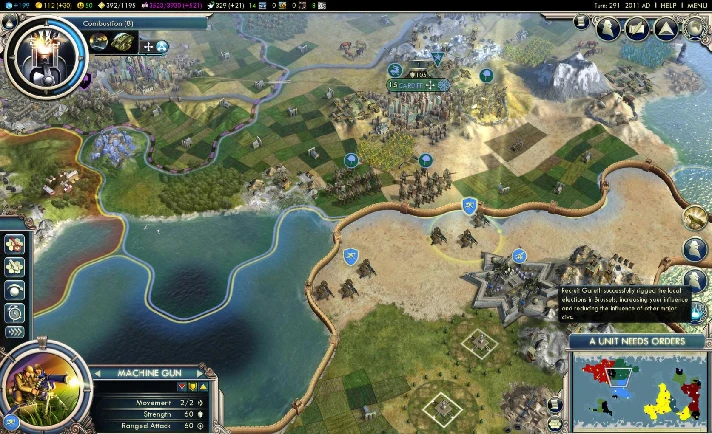 ✅Sid Meier´s Civilization V: Gods and Kings ⚫STEAM⭐DLC