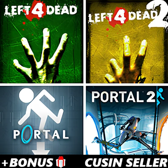  Left 4 Dead 1+2 + Portal 1+2 +  ПОДАРОК