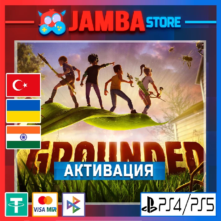 🌟Grounded | PS4/PS5 | Region selection🌟