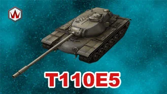 T110E5 в ангаре ✔️ WoT Blitz Wargaming
