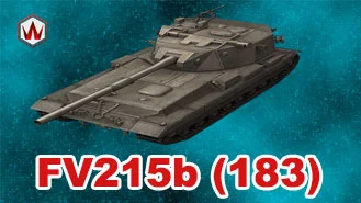 FV215b (183) в ангаре ✔️ WoT Blitz Wargaming