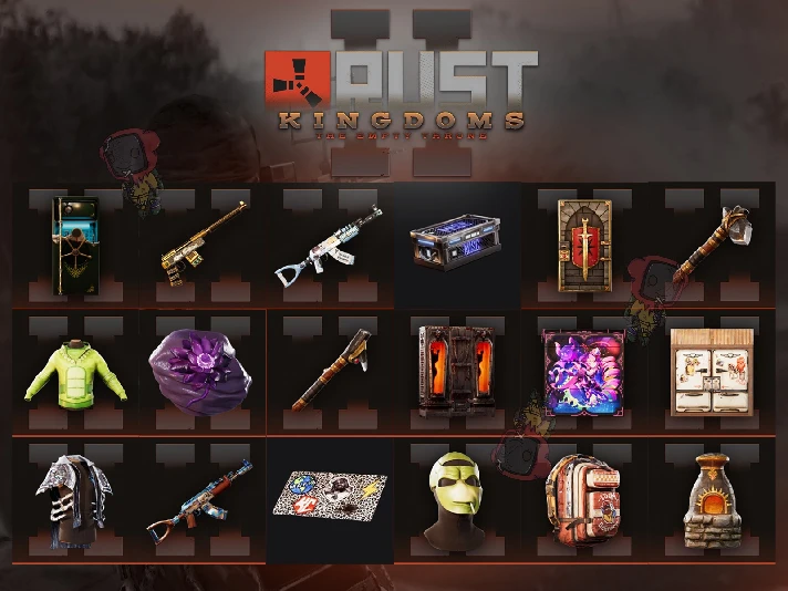 RUST TWITCH DROPS ✅ ROUND 35 AUTO ✨ALL 20 SKINS READY🔥