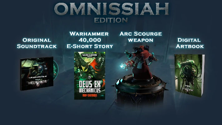 Warhammer 40k Mechanicus Omnissiah Heretek Global steam