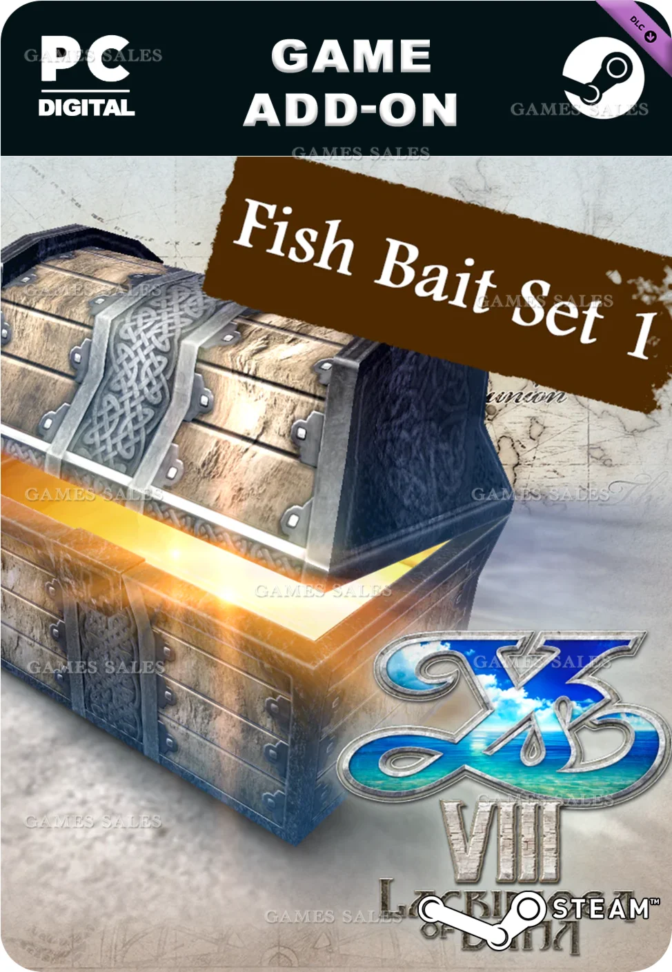 YS VIII: LACRIMOSA OF DANA - FISH BAIT SET 1STEAM