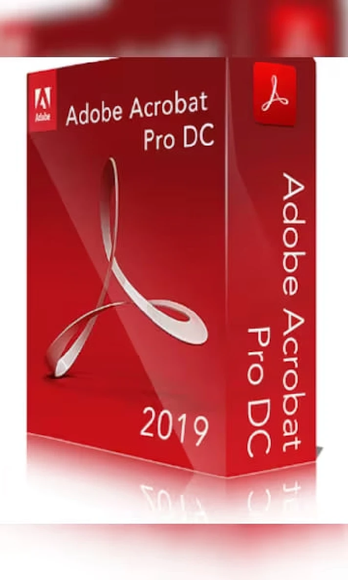 Adobe Acrobat Pro DC 2019  Windows 1 Device  Lifetime