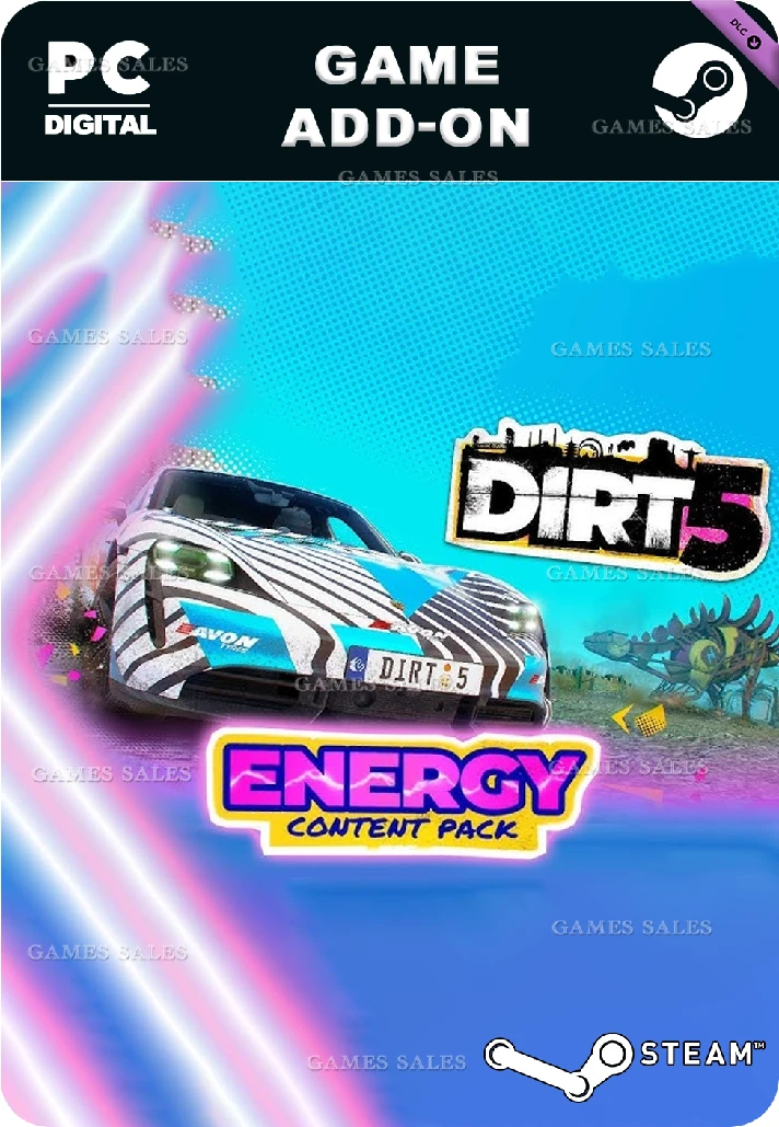 ✅💙DIRT 5 - ENERGY CONTENT PACK💙STEAM GIFT🤖AUTO