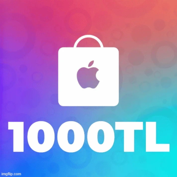 🍎App Store 1000 TRY🍎Gift card Code Лир Код TURKEY ID