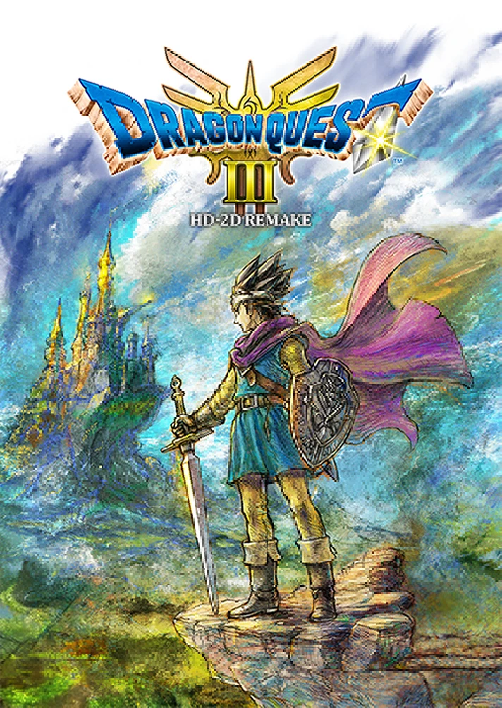 🔥Dragon Quest III HD-2D Remake STEAM KEY🔑 Global +🎁