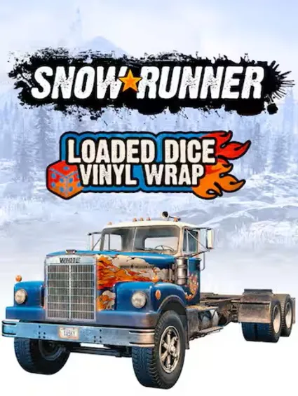 SnowRunner — виниловая плёнка Loaded Dice ⁕EPIC GAMES⁕