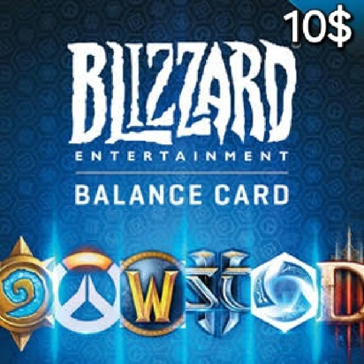 Blizzard Gift Card USA 🇺🇸 10$ USD (Battle.net)