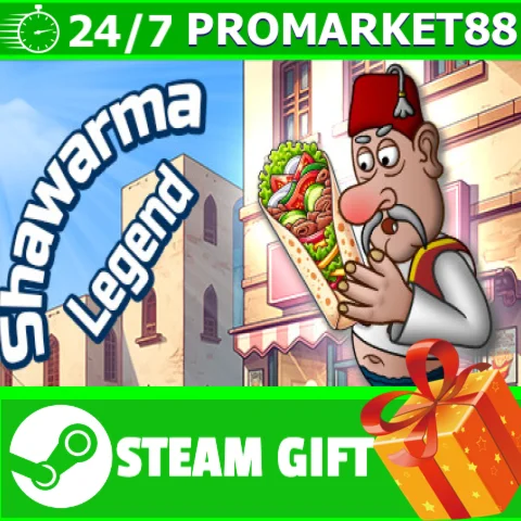 ⭐️ВСЕ СТРАНЫ+РОССИЯ⭐️ Shawarma Legend STEAM GIFT