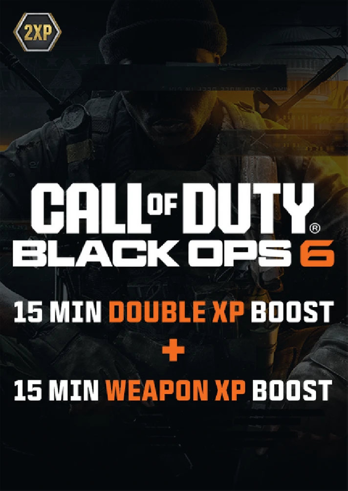 15 Min 2XP + 15 Min Weapon XP KEY COD BLACK OPS 6