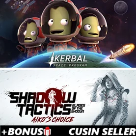  Shadow Tactics: Aiko Choice + Kerbal Space Program