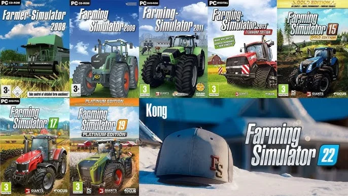 ⭐️ Farming Simulator 11+13+15+17+19+22 [Steam/Global]