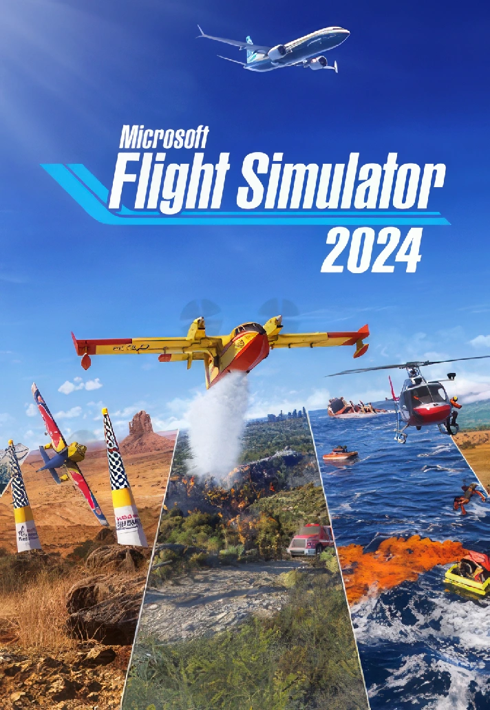 Microsoft Flight Simulator 2024 (Account rent Steam)