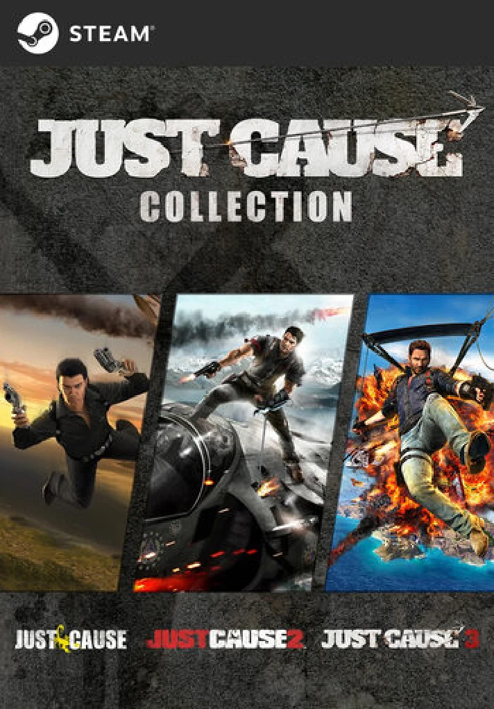 ⭐️ Just Cause 1 + 2 + 3 [Steam/Global]