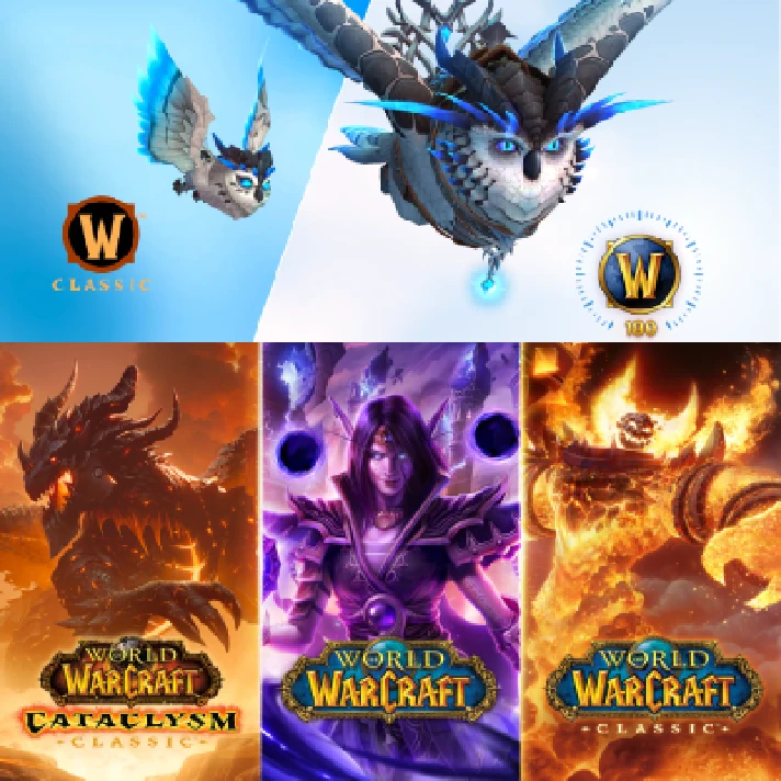 World of Warcraft® Subscription ● 1/3/6/12 ● Казахстан