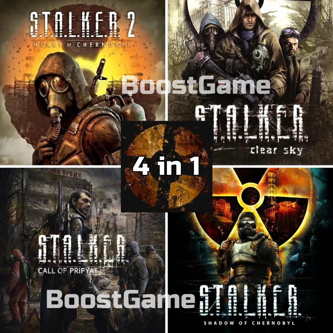 ・S.T.A.L.K.E.R. 2 + SHADOW OF CHERNOBY・ВСЕ ЧАСТИ・STEAM