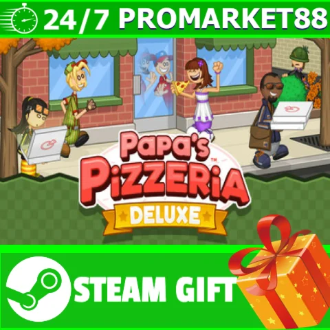 ⭐️ВСЕ СТРАНЫ+РОССИЯ⭐️ Papa's Pizzeria Deluxe STEAM GIFT