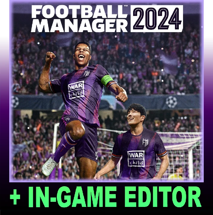 ⚽︎Football Manager 2024 + In-Game Editor✔️STEAM Account