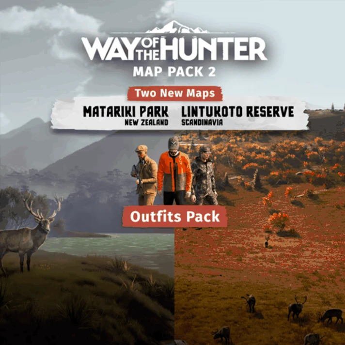 🔵 Way of the Hunter - Map Pack 2❗DLC❗️ PS5/PS Turkey🔵