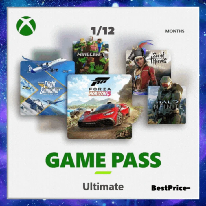 🔮 XBOX GAME PASS ULTIMATE 1-2-3-4-5-7-8-10-12 MONTHS🍀