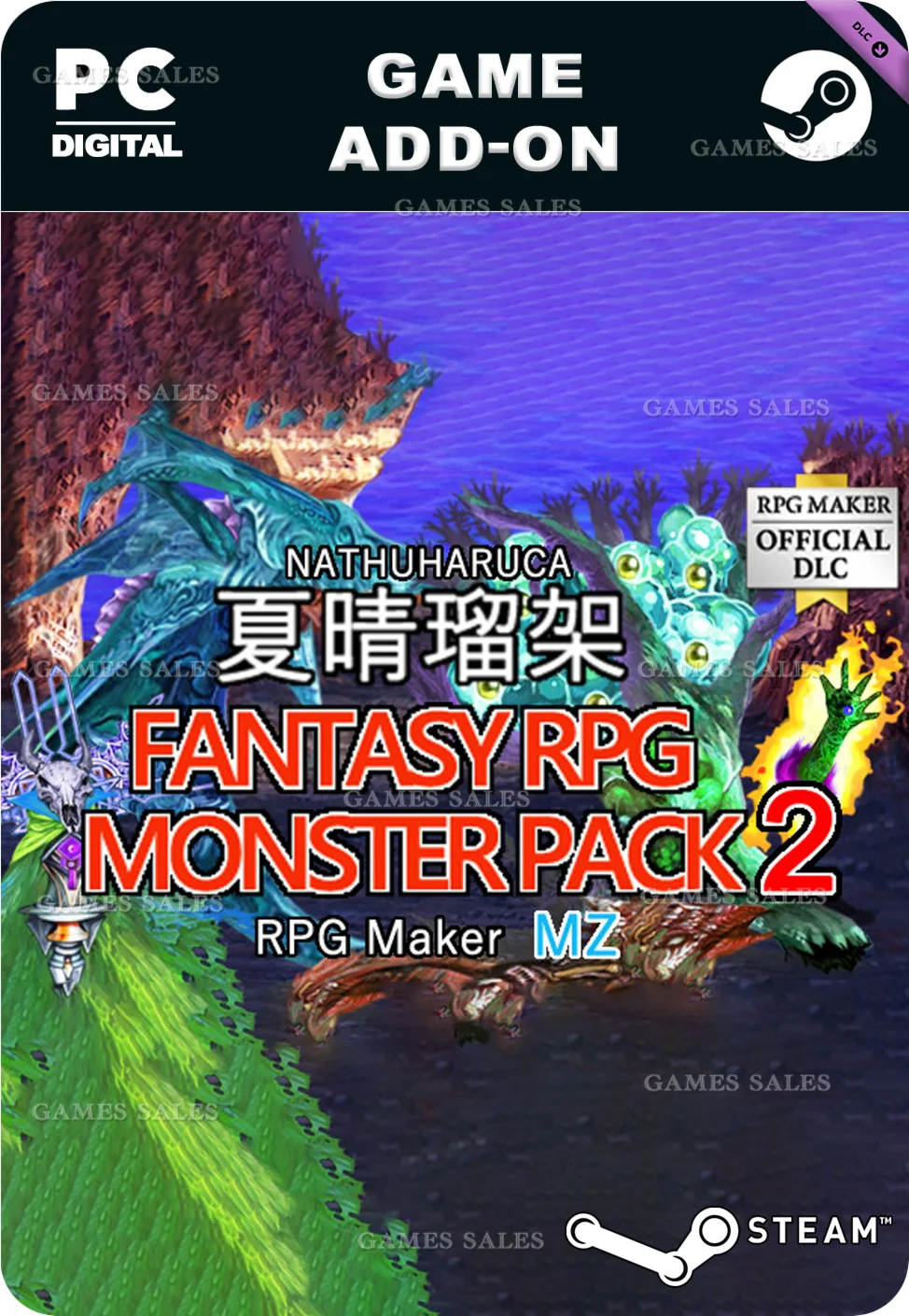 RPG MAKER MZ  NATHUHARUCA FANTASY RPG MONSTER PACK 2