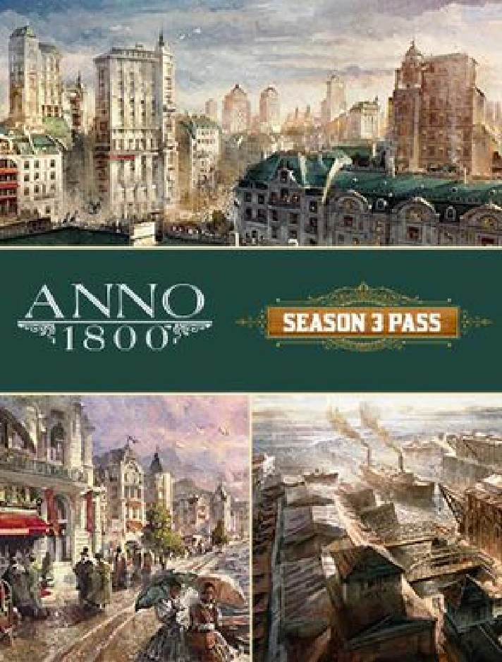 Anno 1800 SEASON 1-2-3-4 PASS ❗DLC❗ - PC ❗RU❗