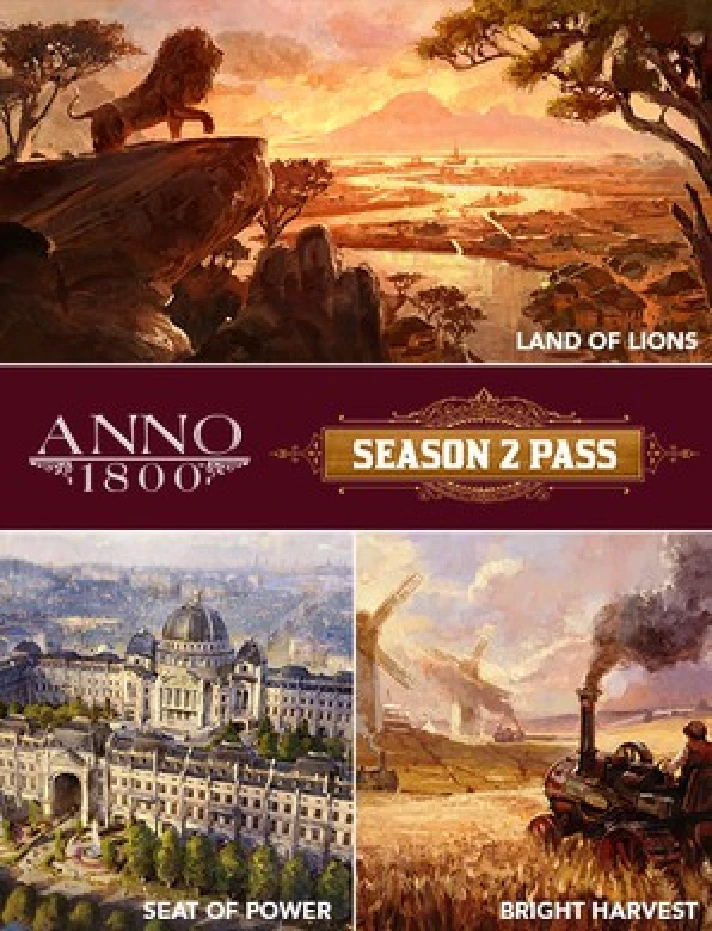 Anno 1800 SEASON 1-2-3-4 PASS ❗DLC❗ - PC ❗RU❗