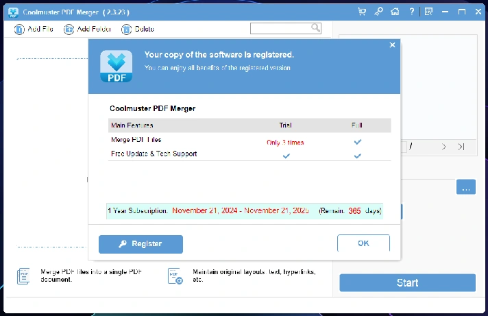 🧊 Coolmuster PDF Merger 📋 1 Year Account 🚀