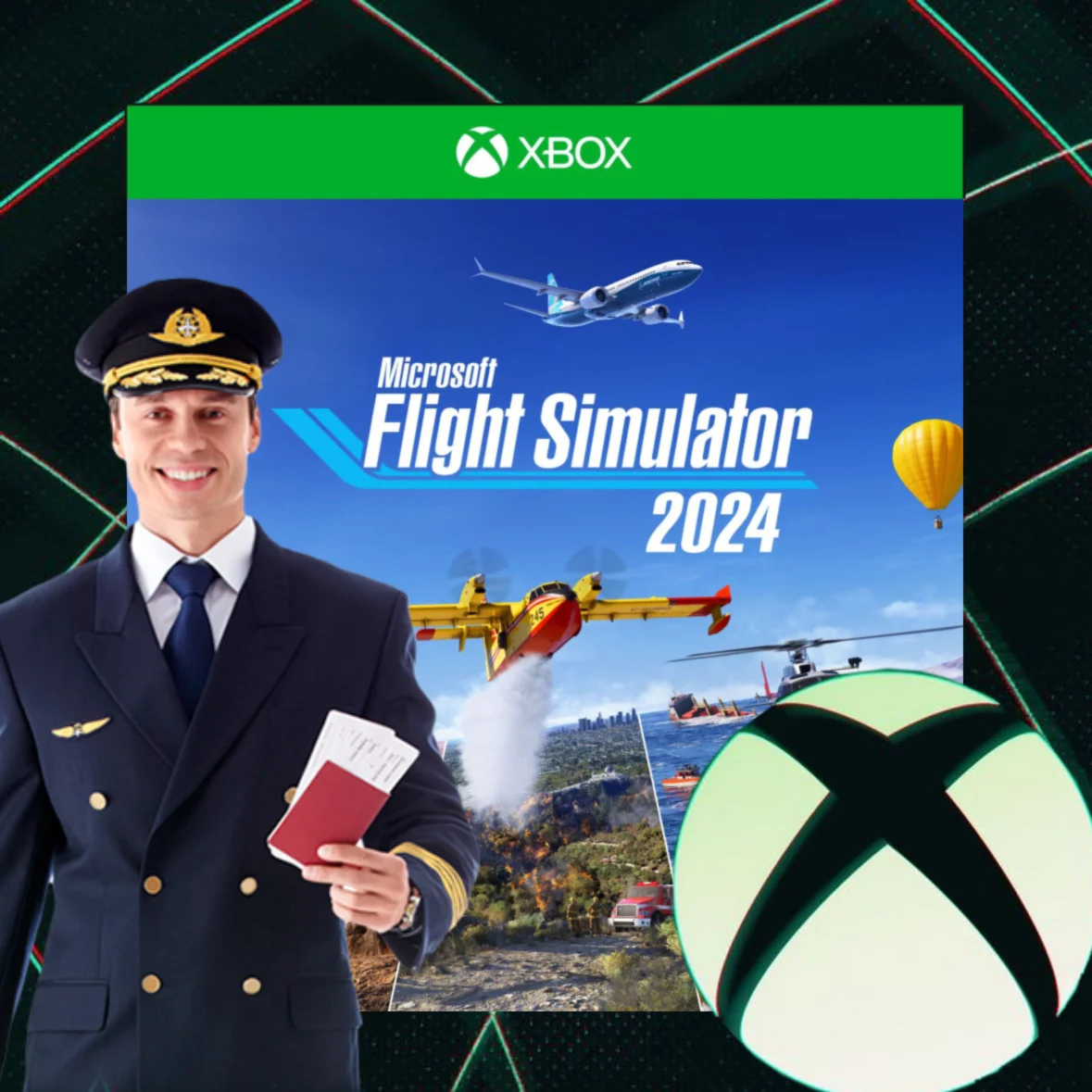 Flight Simulator 2024 XBOX SERIES X|S + ПК АКТИВАЦИЯ