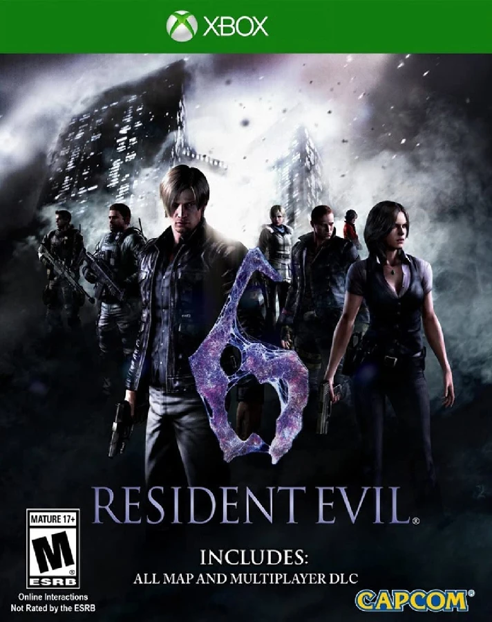 RESIDENT EVIL 6 XBOX ONE, SERIES X/S KEY🔑