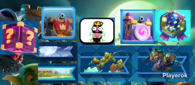 ссылка на все бесплатные предметы clash royale