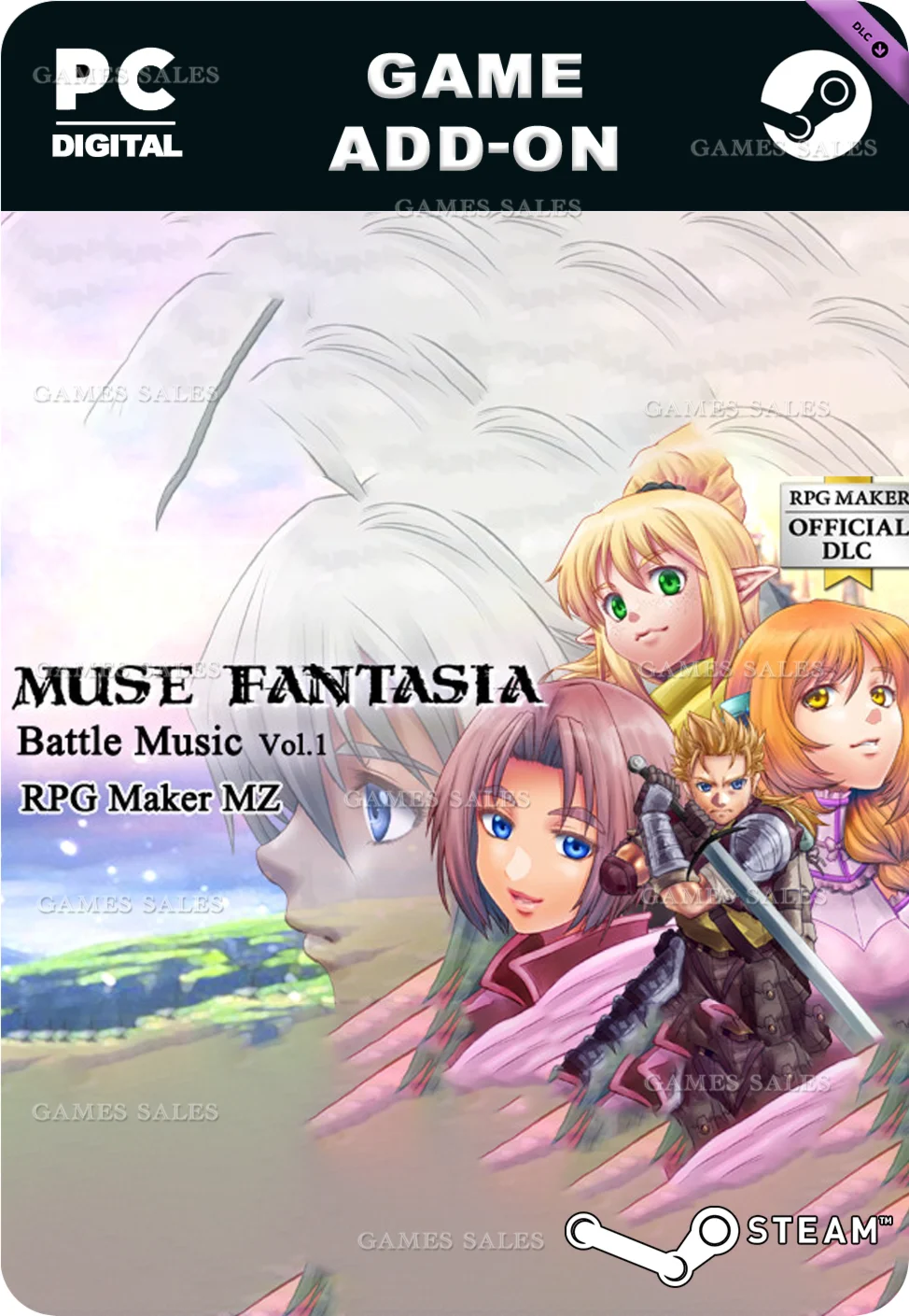 RPG MAKER MZ - MUSE FANTASIA BATTLE MUSIC VOL.1