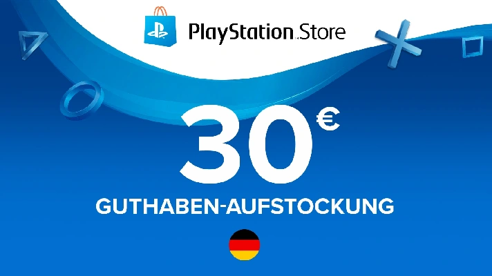 Playstation PSN 💳 30 EUR 🎮Germany