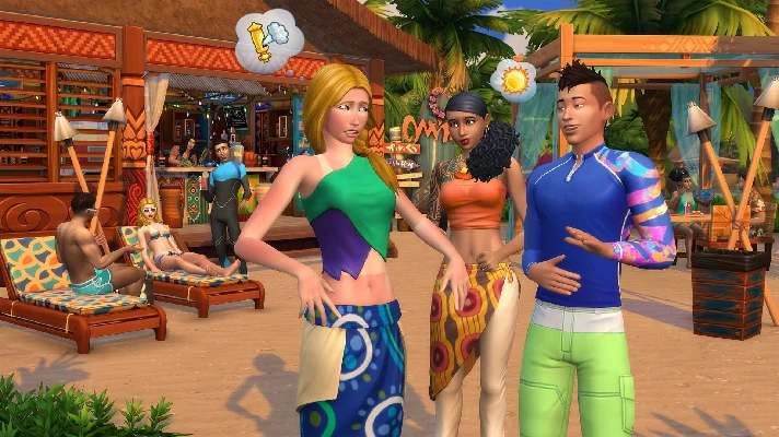 ✅The Sims 4 Island Living DLC 🟠EA APP🔑KEY🌎RU+CIS +🎁