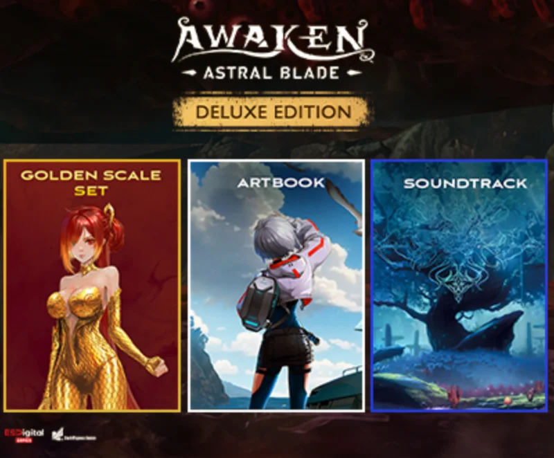 ・AWAKEN - ASTRAL BLADE - DELUXE ED ・STEAM АККАУНТ・ИГРЫ・