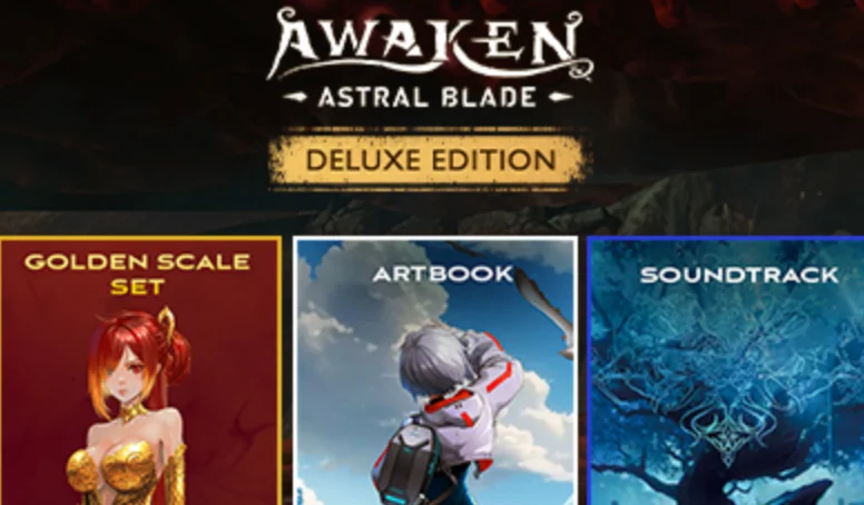 ・AWAKEN - ASTRAL BLADE - DELUXE ED ・STEAM НА 90 ДН・ИГРЫ