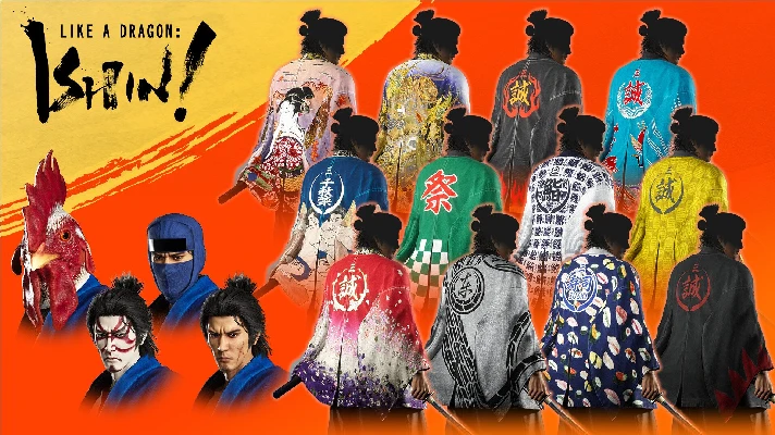 ✅💙LIKE A DRAGON: ISHIN! - SHINSENGUMI CAPTAIN´S SET💙