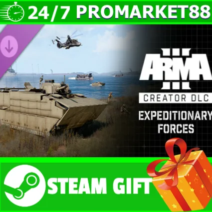 ⭐ ️ Arma 3 Creator DLC: Expeditionary Forces STEAM GIFT