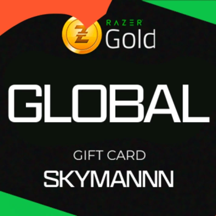 🌍GLOBAL🟡RAZER GOLD PAYMENT CARD🟡1-500 USD 🚀FAST