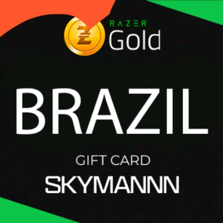 🇧🇷BRAZIL🟡RAZER GOLD PAYMENT CARD🟡1-500 BRL🚀FAST