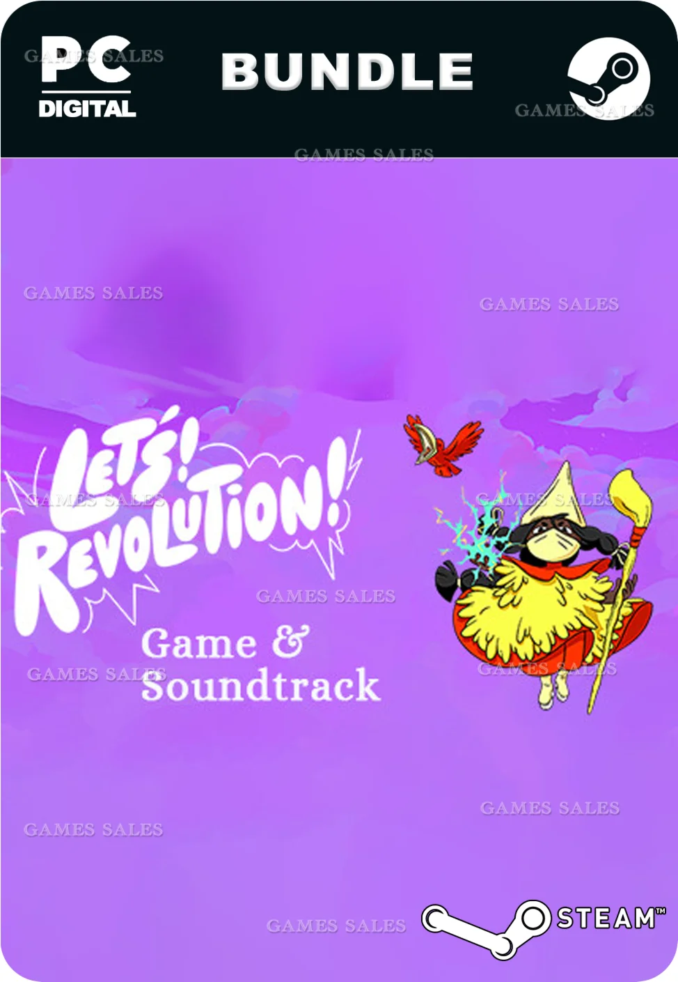LET\'S! REVOLUTION! GAME & SOUNDTRACK BUNDLESTEAM