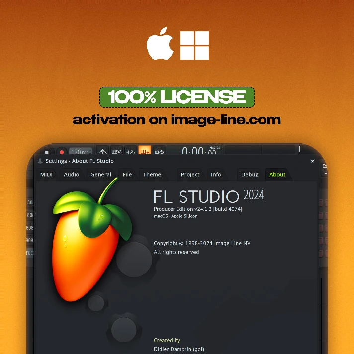 🥭 FL STUDIO 2024 🥭 INSTANT DELIVERY [12 MONTHS]